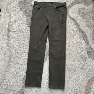 Men's Commerce Pants  33x32 5-Pocket Jeans Stretch Flex Army Green Casual